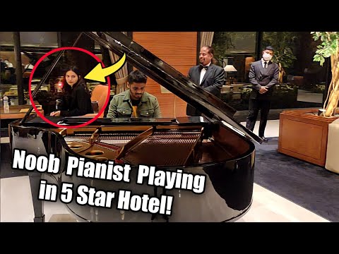 Hotel Staff Let Me Play Piano - But They THINK I&#039;m a NOOB