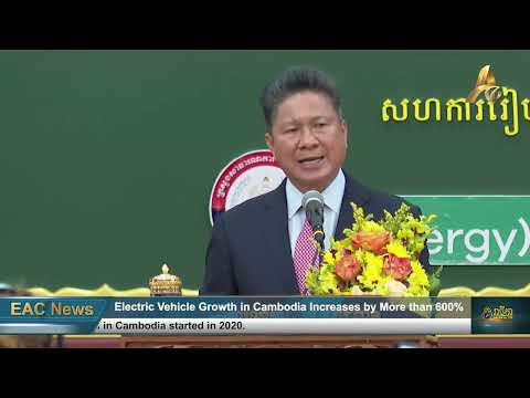 Electric Vehicle Growth in Cambodia Increases by More than 600% in the First Three Months of 2022