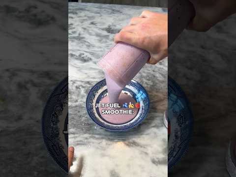 Jet fuel smoothie recipe 🔥
