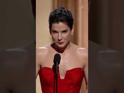 Oscar Winner Sandra Bullock Presents the Nominees for Best Actor at the 83rd Oscars