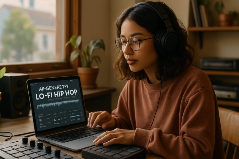 AI-Generowany Lo-fi Hip Hop: Rewolucjonizowanie Bitów i Wibracji Społeczności (2025)