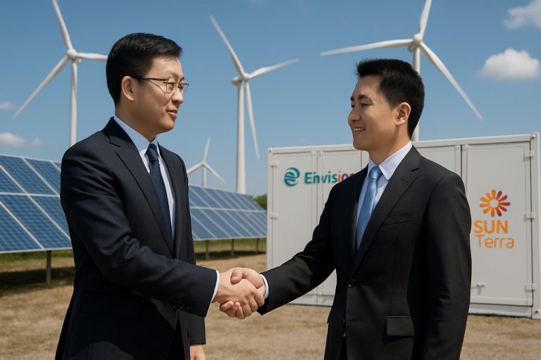 Envision Energy i SUN Terra udružuju snage za najveći projekt skladištenja čiste energije u jugoistočnoj Aziji